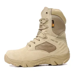 Botas tácticas Desert de cuero para hombre – Resistentes al frío