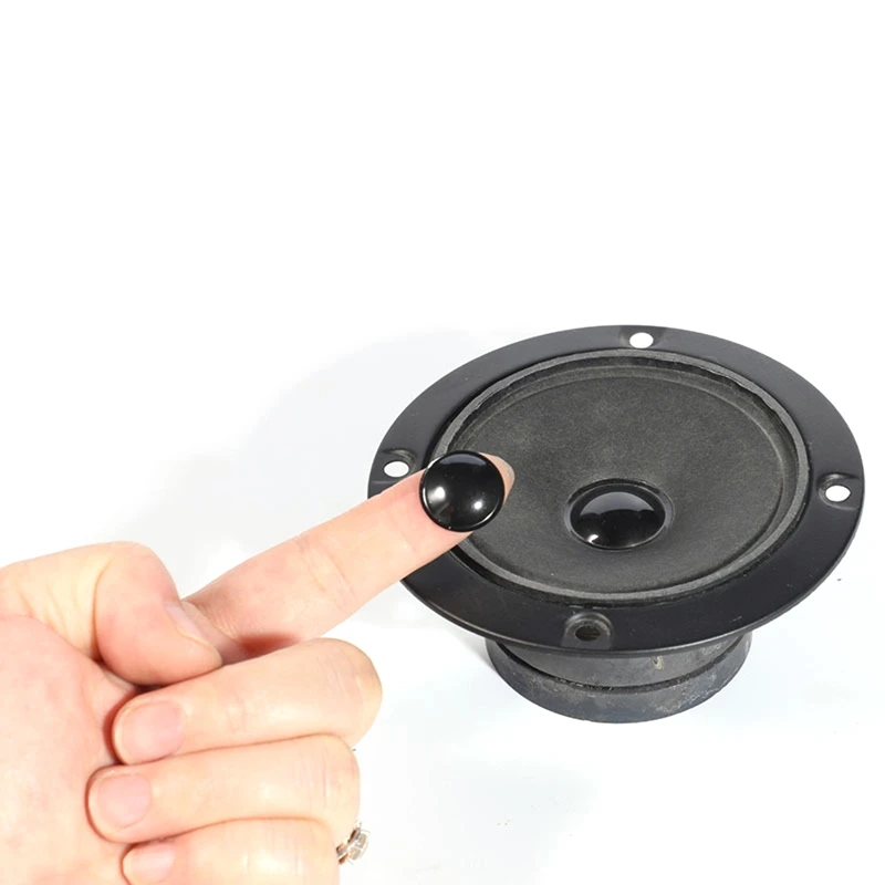 Tapa antipolvo negra para altavoz – Protector reparación equipamiento - imagen 2