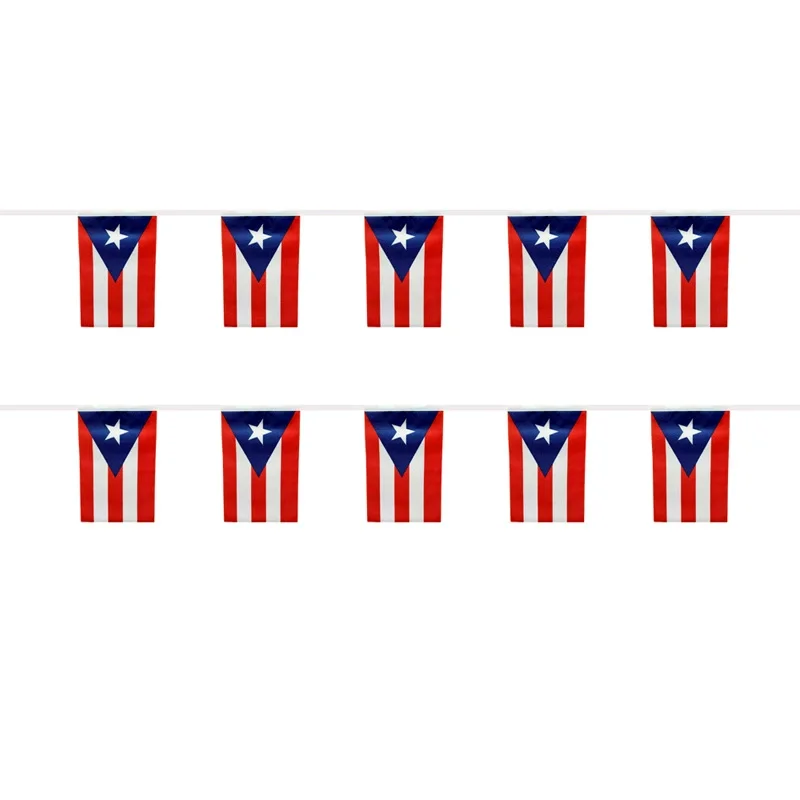 Banderines decorativos Puerto Rico temáticos para fiestas y eventos