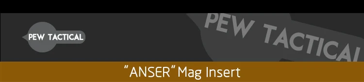 Inserto magnético ANSER en portacargador