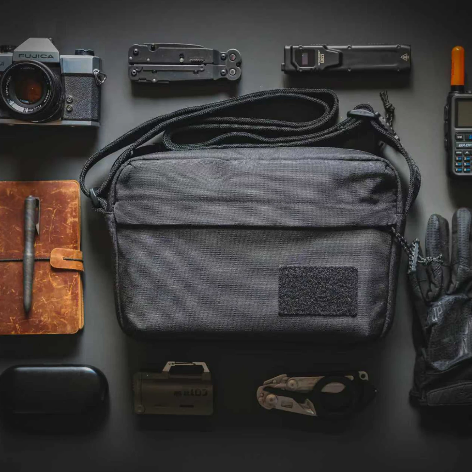 MAUHOSO Bolso táctico hombre – Bandolera mensajero para viaje - imagen 2