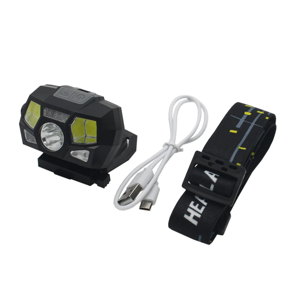 VULPO casco táctico FAST MICH con linterna USB integrada negra - imagen 4