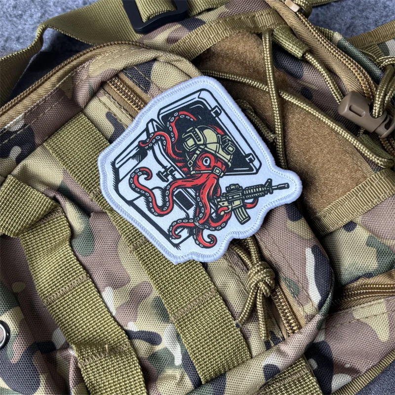 Parche táctico Octopus operador – Insignia con velcro para chaleco