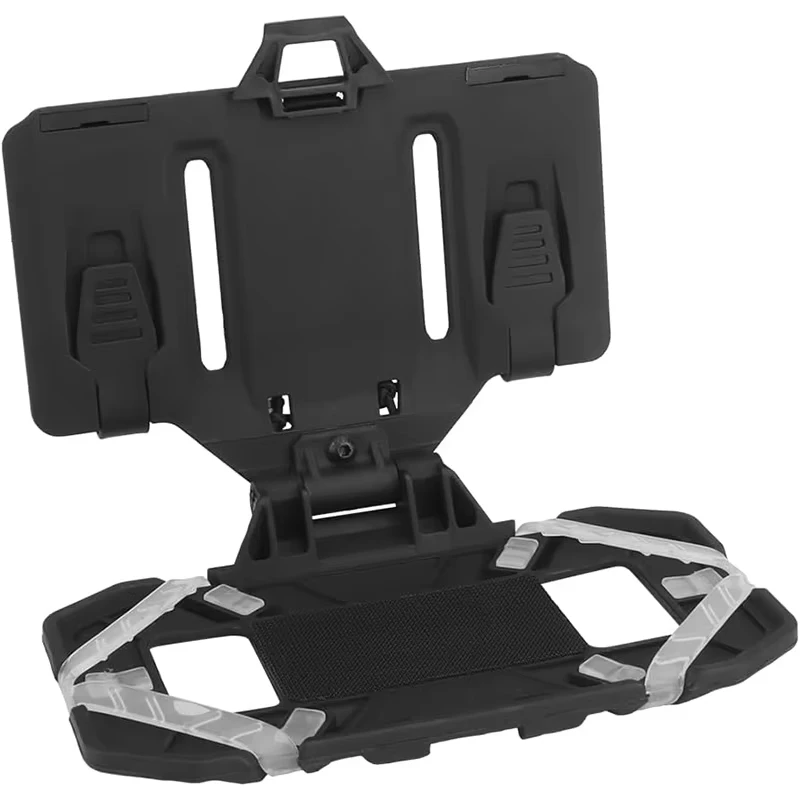 Soporte móvil MOLLE para chaleco táctico con placa plegable premium