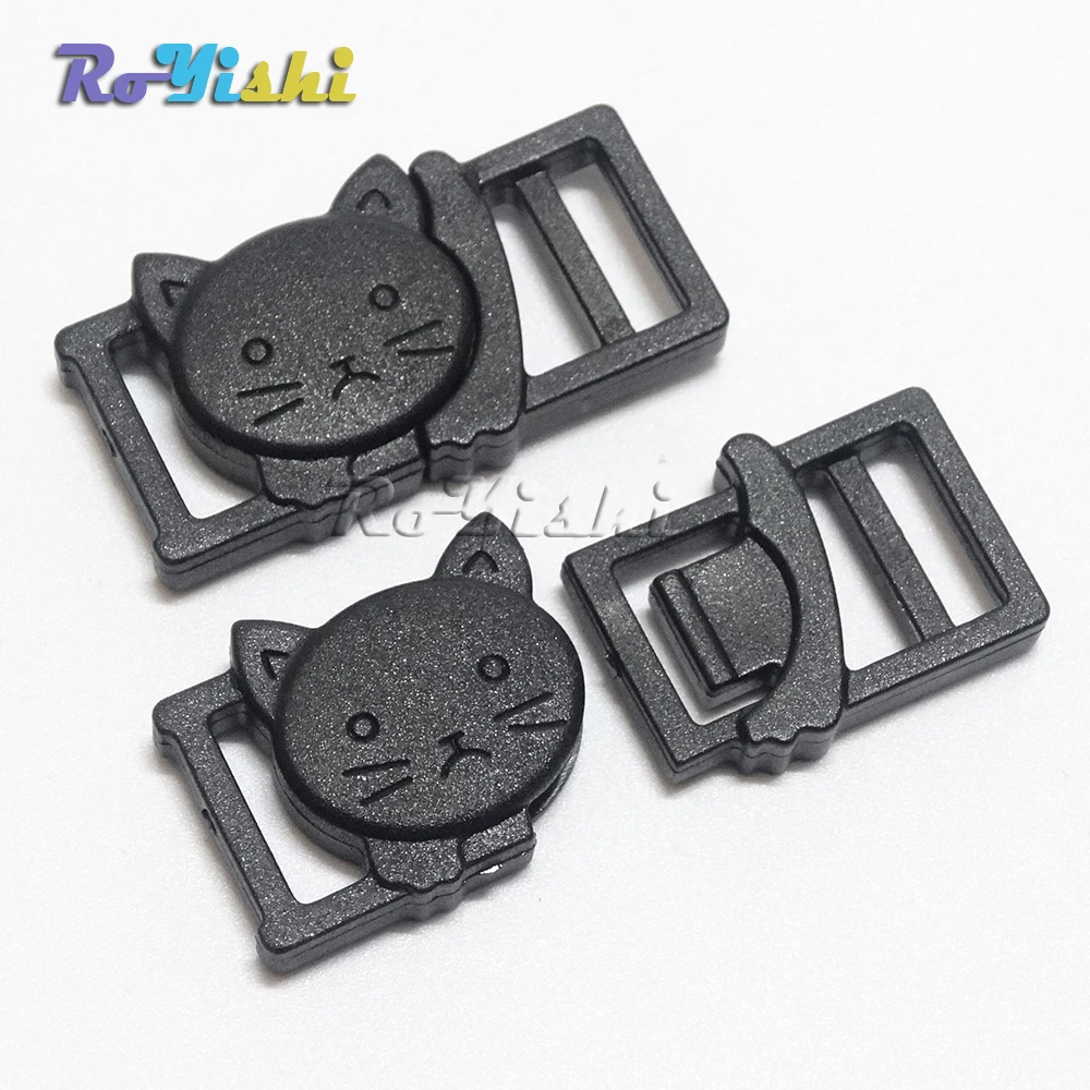 Hebilla táctica gato negra separable para Paracord - imagen 3