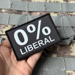 Parche táctico decorativo diseño liberal – Impreso con gancho para equipo militar
