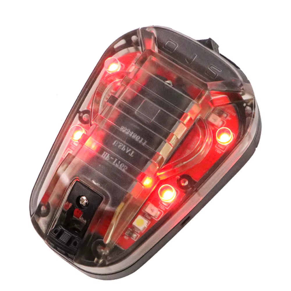BOOIU Luz táctica para casco con IR - Airsoft señal y identificación - imagen 2