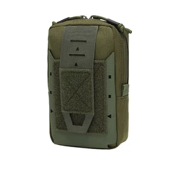 Bolsa táctica MOLLE para chaleco o cinturón con apertura rápida