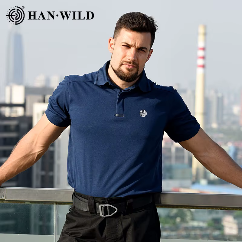 Camiseta táctica militar hombre manga corta – Outdoor y senderismo - imagen 4
