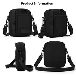 Riñonera MOLLE táctica para hombre con bandolera y teléfono