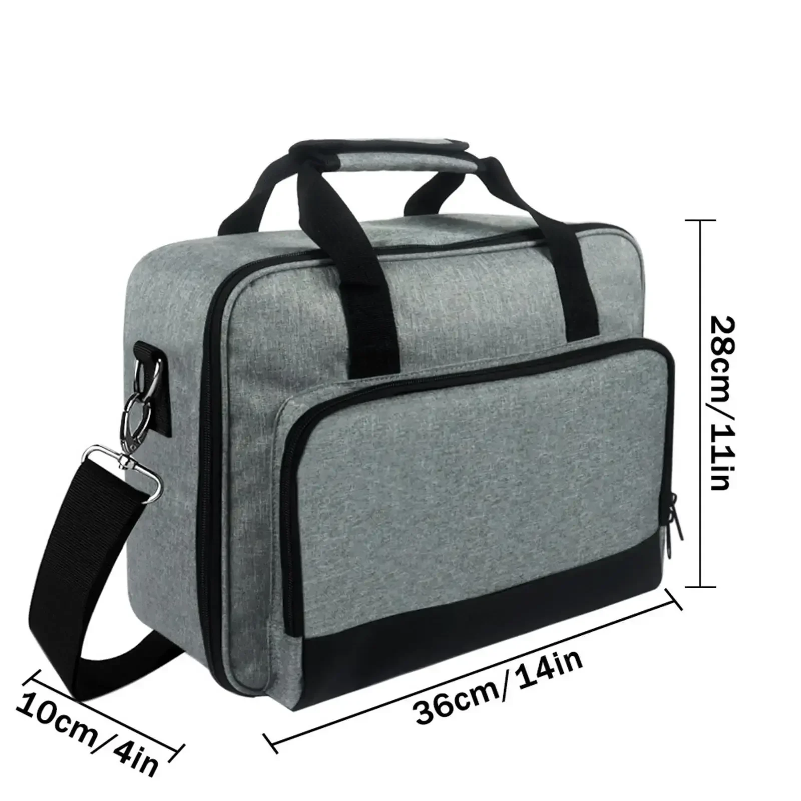 Estuche transporte proyector con compartimento para portátil - imagen 5