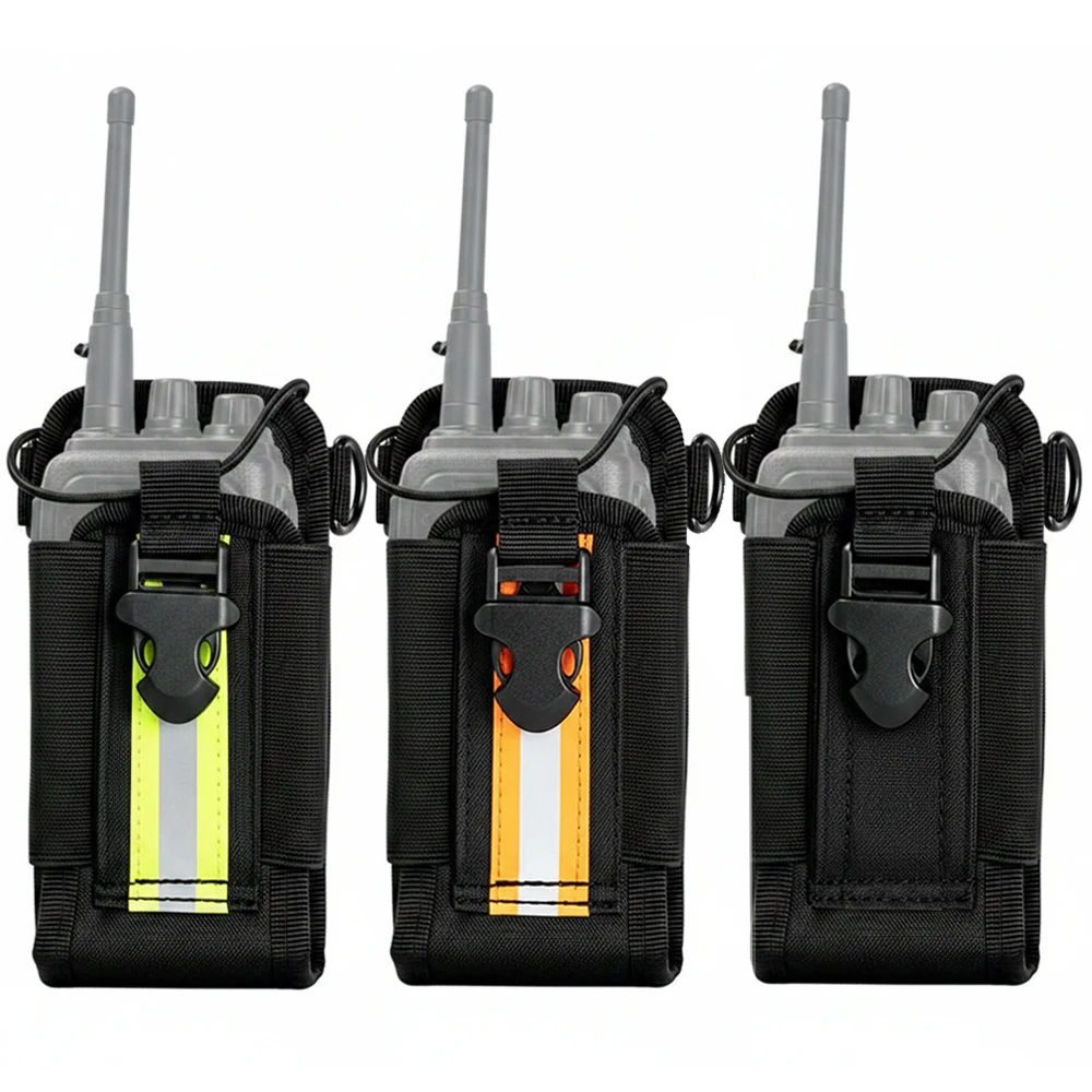 Funda táctica para walkie-talkie – Bolsa portátil para radio de caza y camping