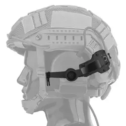 Adaptador riel Picatinny casco Airsoft – Montaje orejera táctica