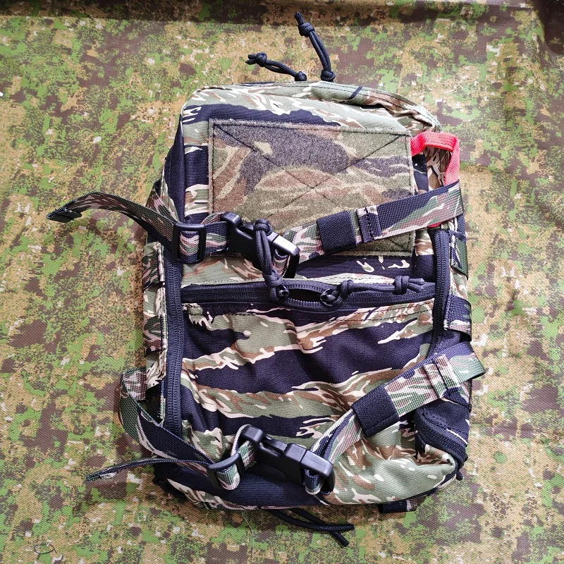 Minimap Bolsa portabotella táctica de pecho en nylon para senderismo - imagen 5