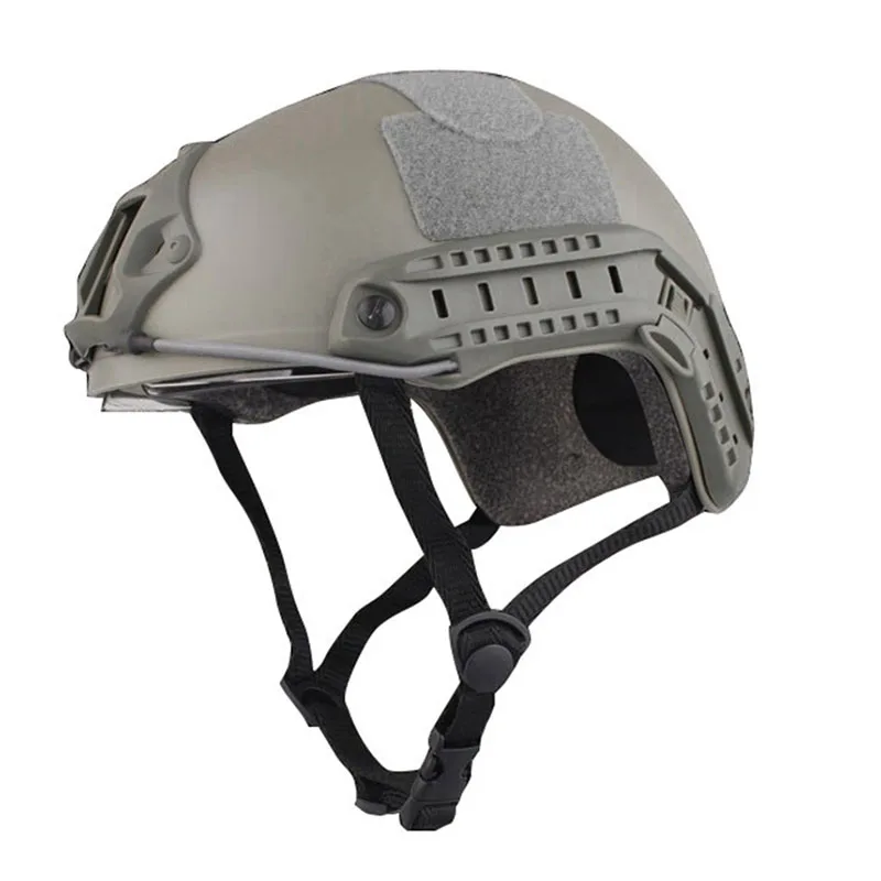 Casco táctico protector MH para airsoft, paintball, aire libre y moto