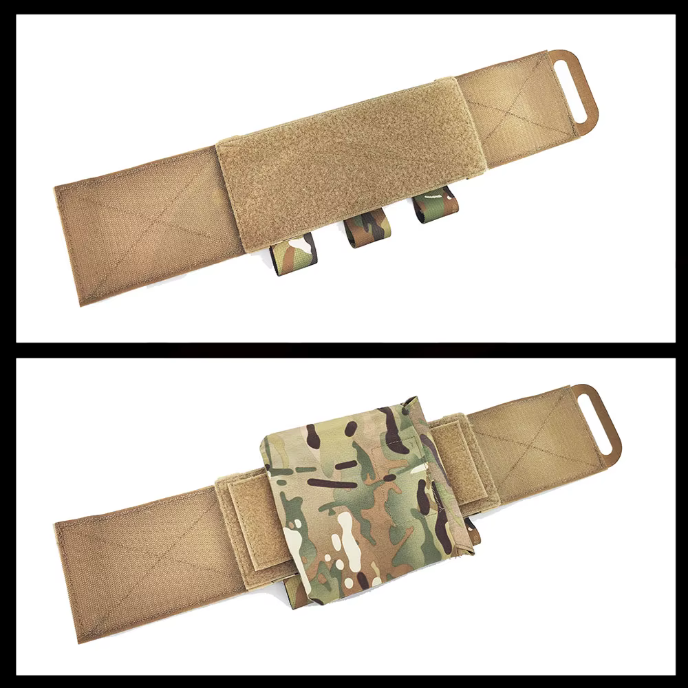 Chaleco táctico CEC con adaptador bolsa lateral y placa expansión - imagen 4