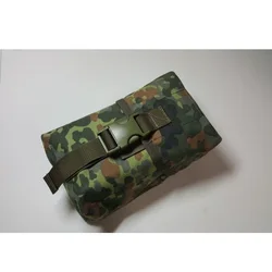 KSK Chaleco táctico cuadrado con bolsa integrada