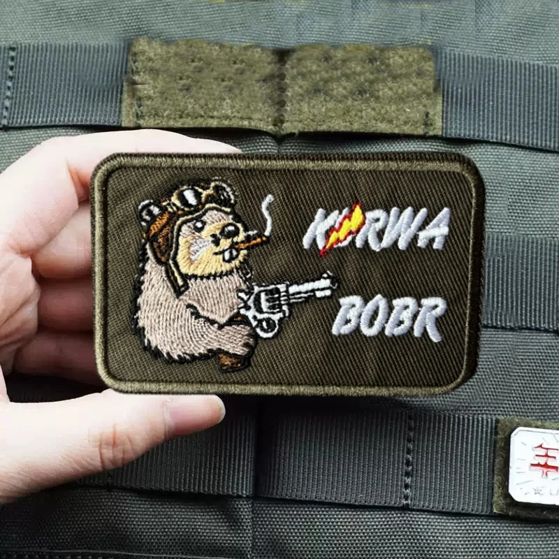 Parche bordado de moral táctica para mochila y ropa - imagen 2