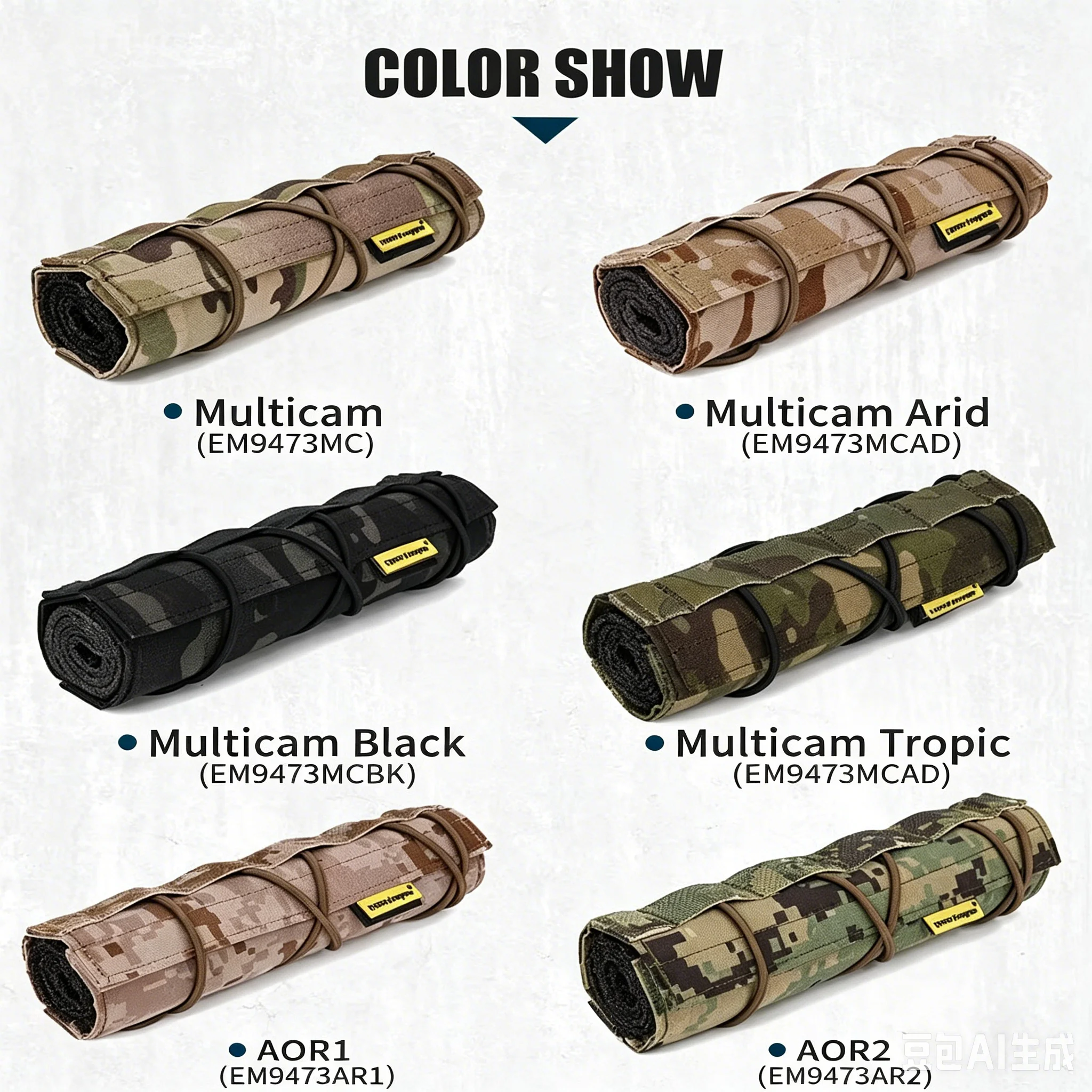 Emersongear funda táctica camuflaje para rifle airsoft - imagen 5