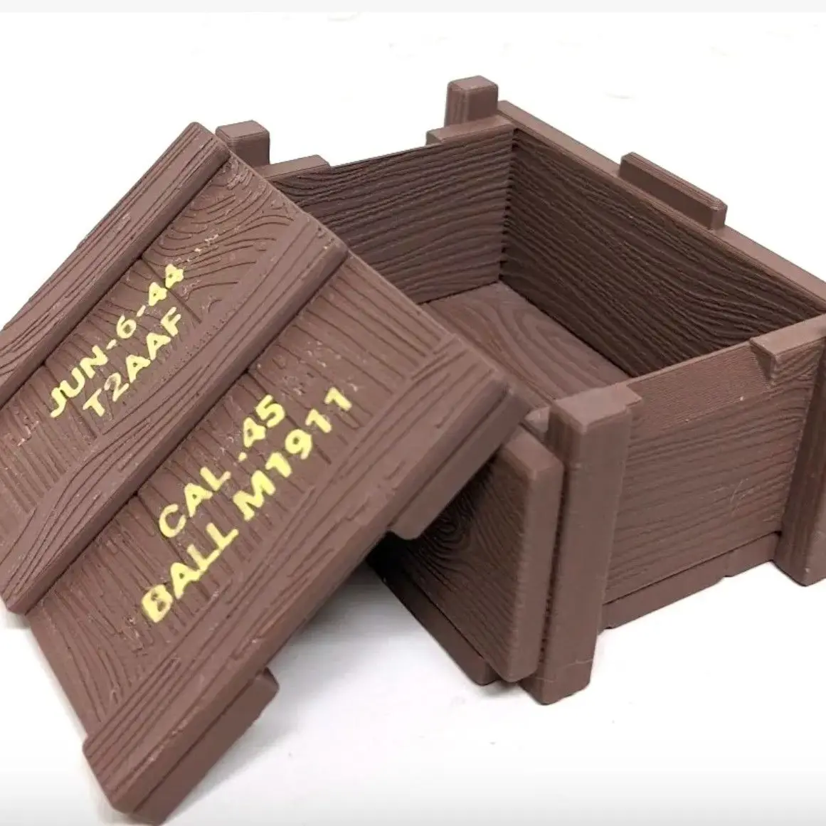 Caja de municiones WWII 3D impresa para almacenamiento táctico - imagen 3