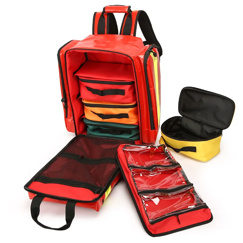 Bolsa táctica de primeros auxilios impermeable nylon PVC capacidad - imagen 2
