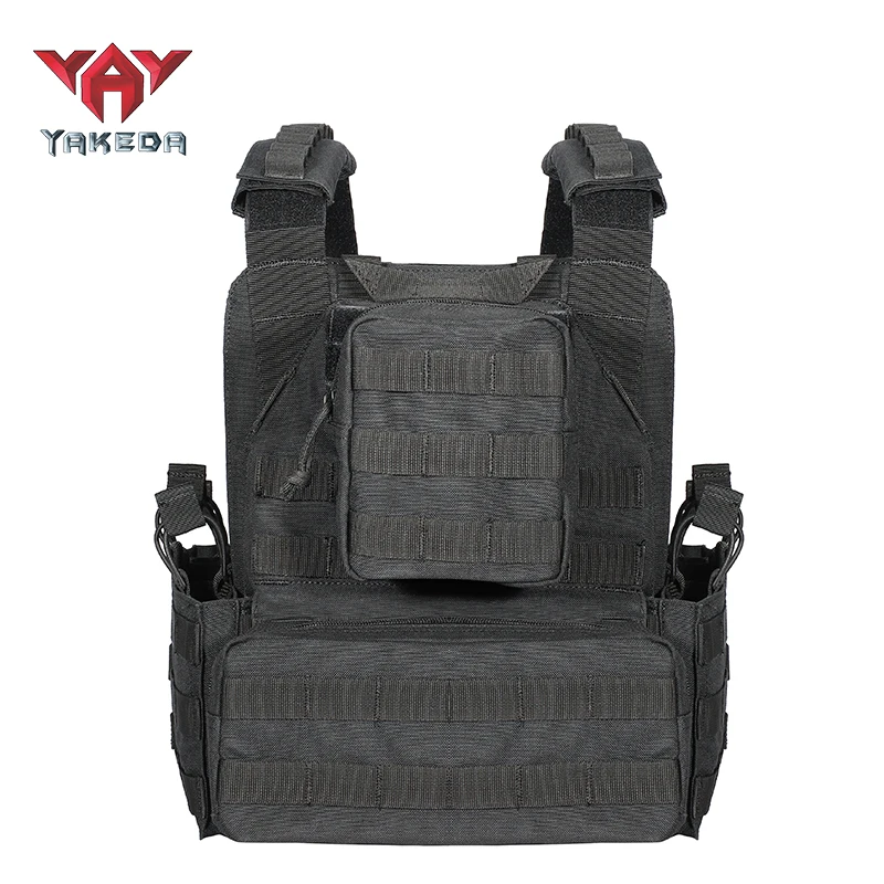Chaleco táctico YAKEDA de caza con MOLLE y liberación rápida ajustable - imagen 3