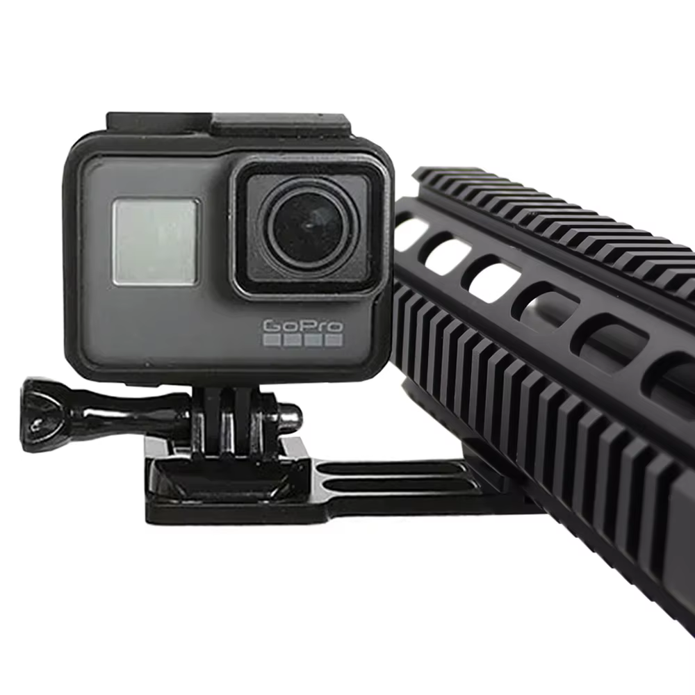 VULPO Montura Picatinny para Móvil, GoPro y iPhone Accesorio Táctico - imagen 4
