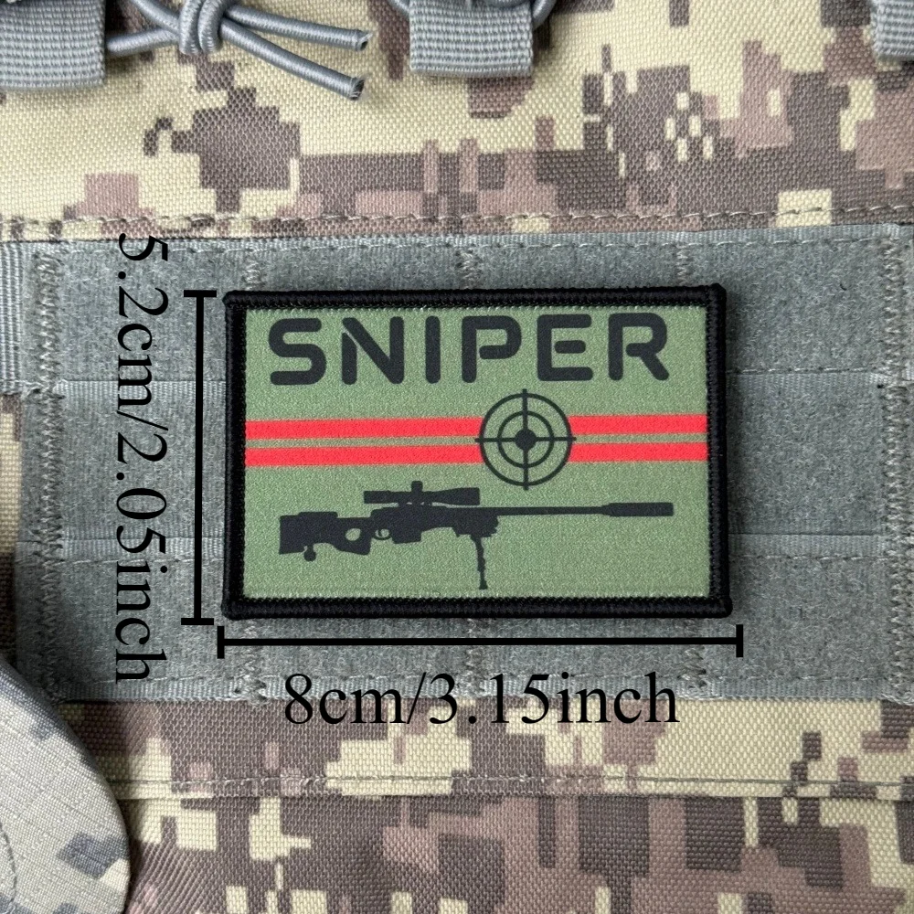 Parche táctico militar con velcro para mochila y ropa FPV - imagen 4