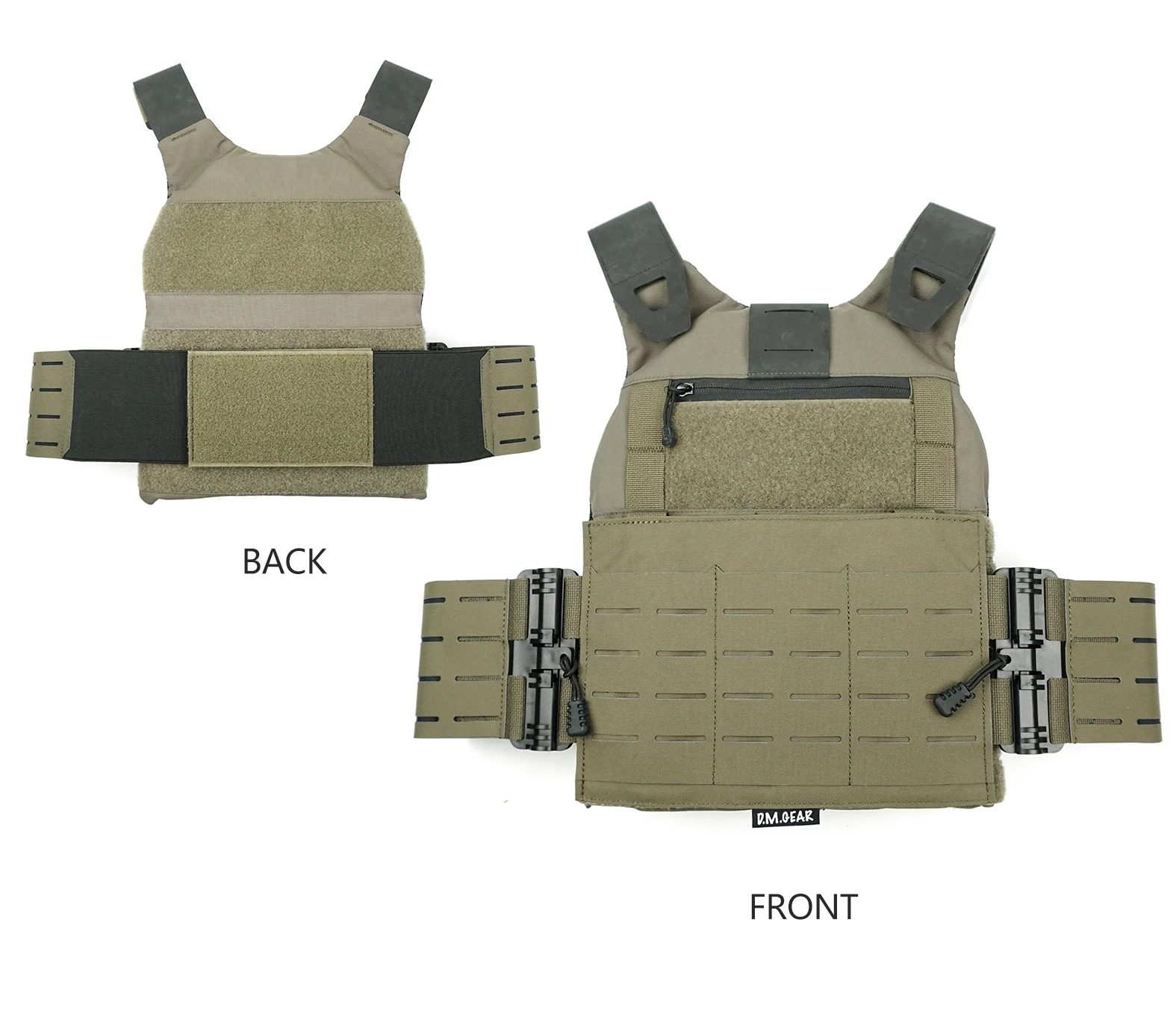 Chaleco táctico DMGear Ferro FCSK 2.0 JPC camuflaje modular con liberación rápida - imagen 3