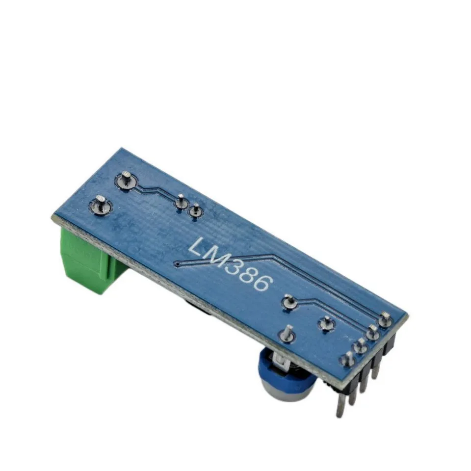 LM386 Amplificador de potencia mono 5V-12V ganancia 200x