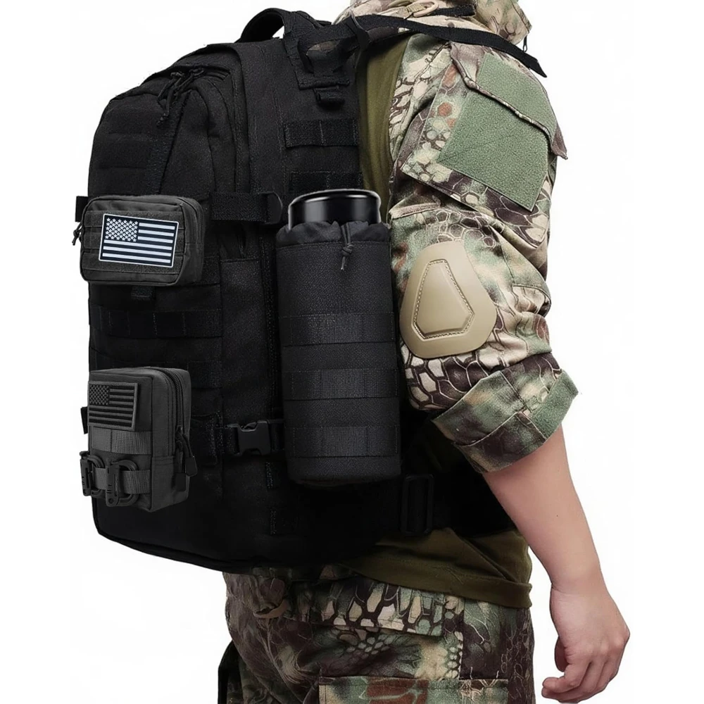 Bolsas tácticas MOLLE utilitarias EDC y equipo de caza - imagen 4