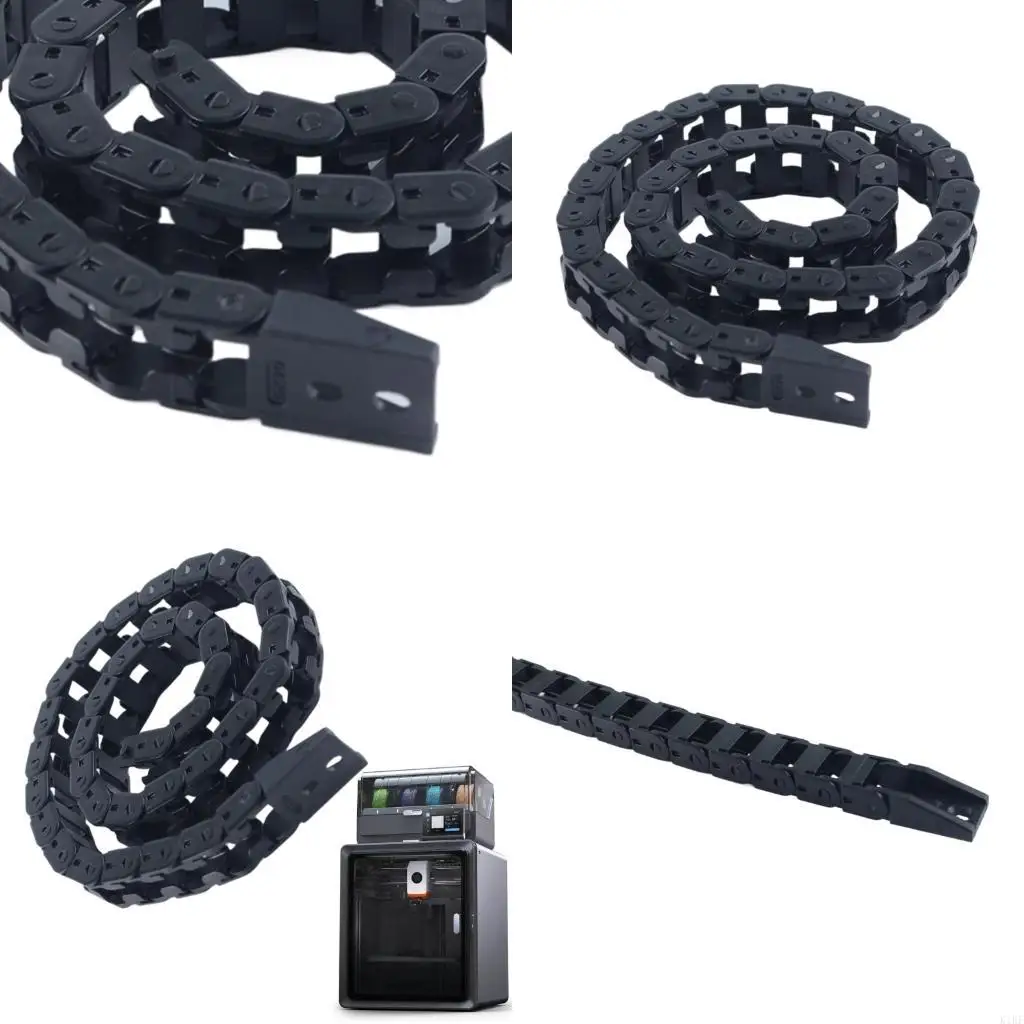 Cadena de arrastre portacables para impresora 3D silenciosa y fácil - imagen 3