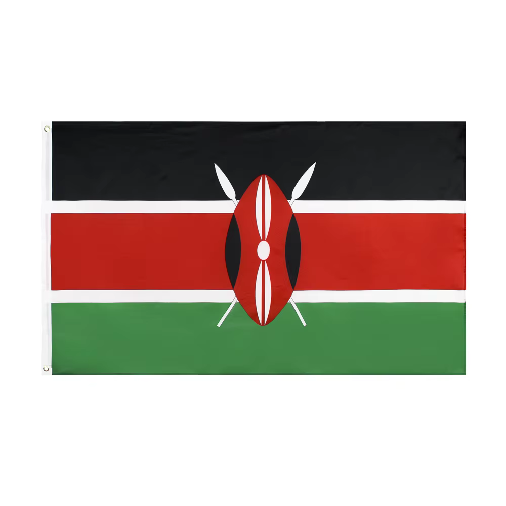 Ken Ke Kenya Bandera Oficial 90x150 cm - imagen 2