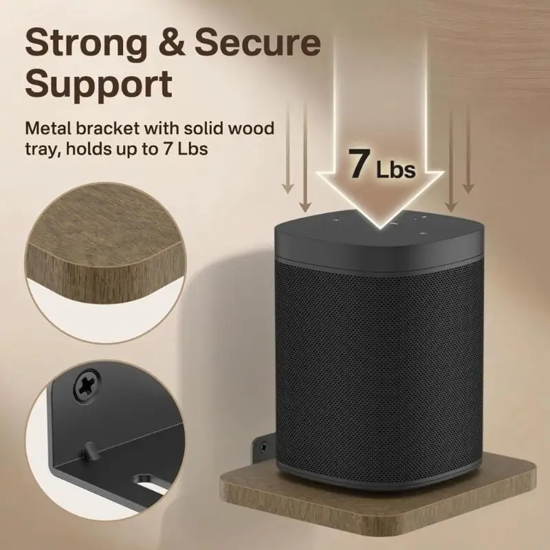 Soporte de pared altavoz K1KF para varias marcas - imagen 2
