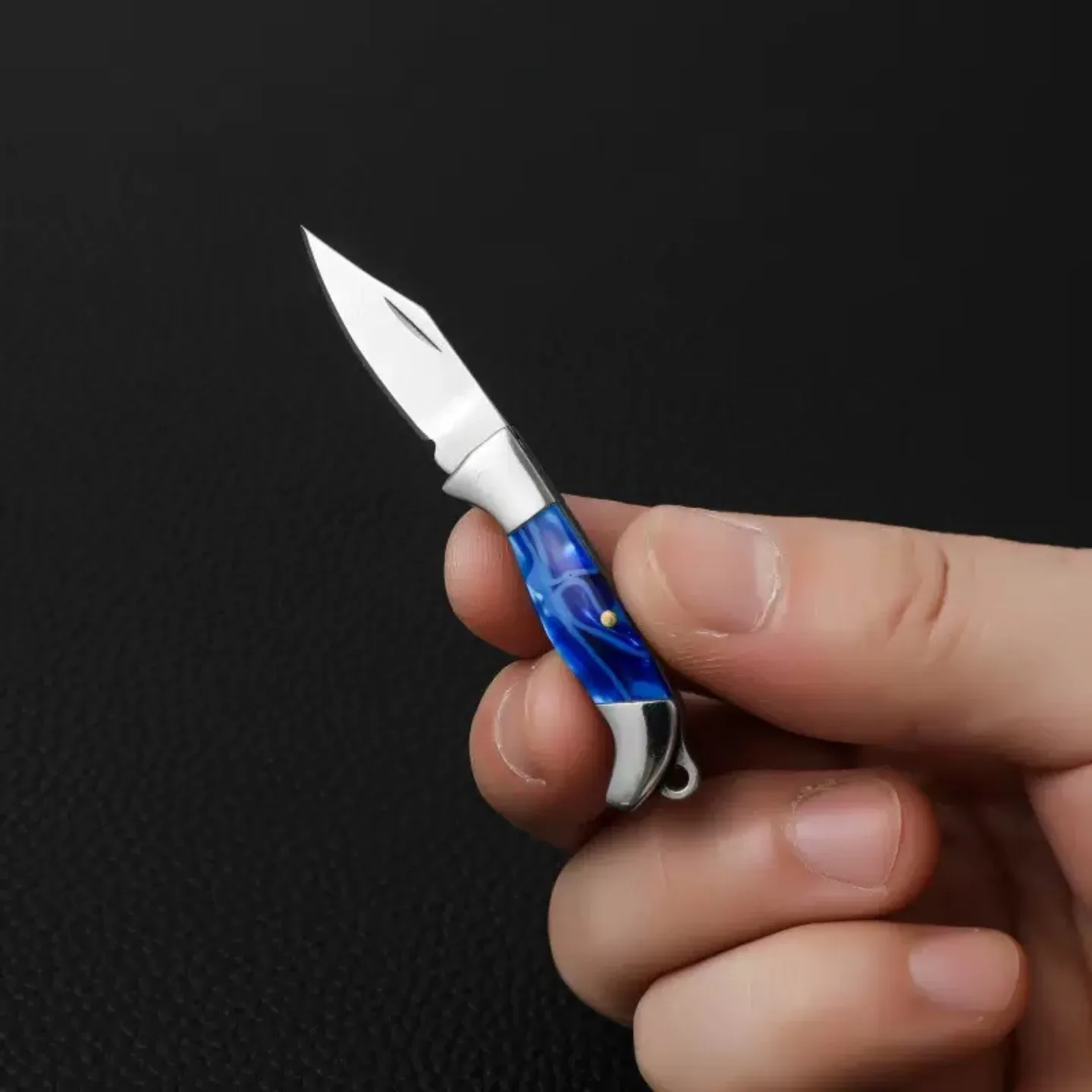 Mini Navaja Plegable Bolsillo Afilada – EDC Camping y Supervivencia - imagen 3