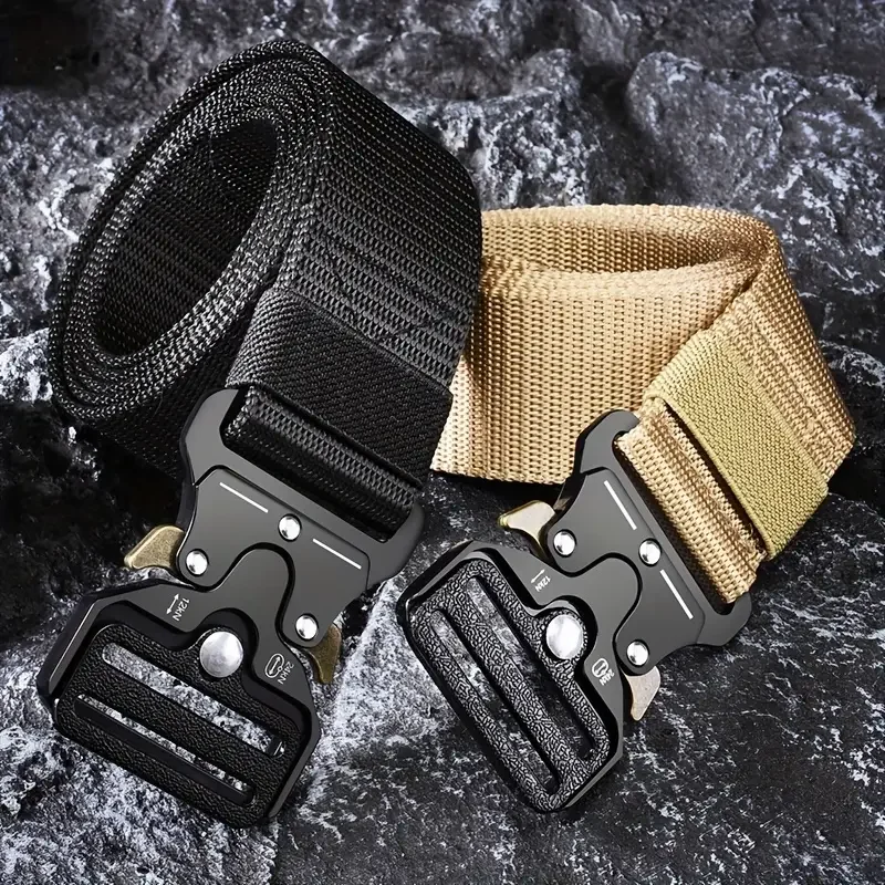 Cinturón táctico nailon unisex hebilla polímero resistente - imagen 5