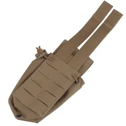 Chaleco táctico de caza con funda de cargador y solapa de seguridad
