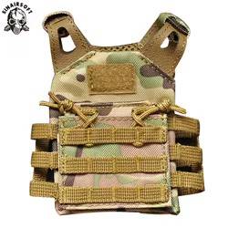 SINAIRSOFT Chaleco táctico MOLLE mini ajustable para caza
