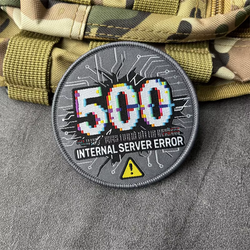 Parche táctico bordado militar con velcro para ropa y mochilas - imagen 4