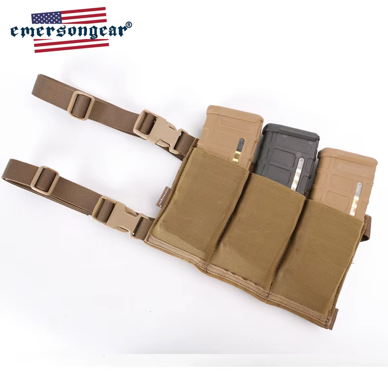 Emersongear Portacargadores Triple M4 – MOLLE para Cinturón Táctico - imagen 3