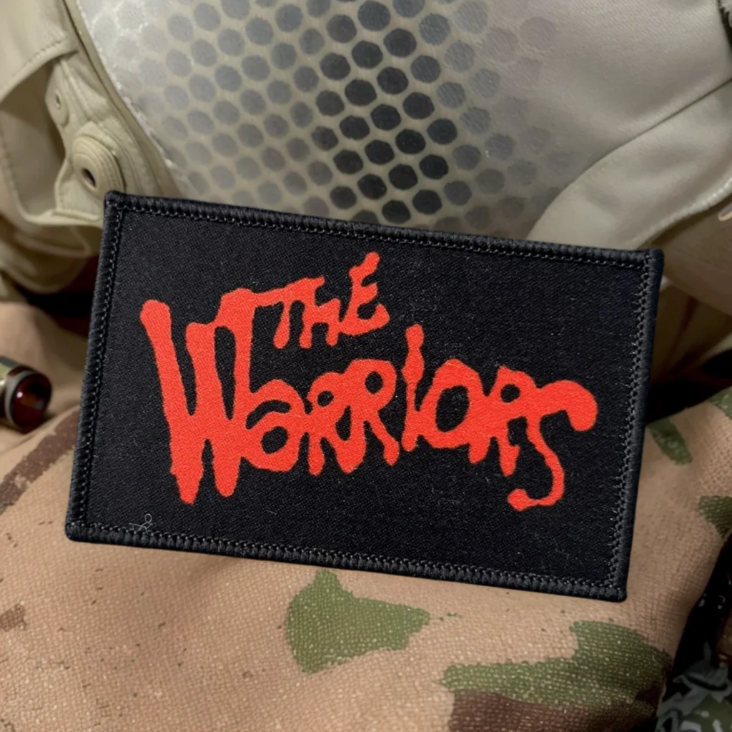 Brazalete táctico The Warriors – parche impreso gancho bucle - imagen 4