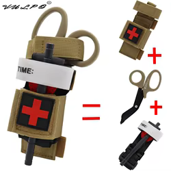 Kit primeiros auxilios Vulpo caza táctica Molle