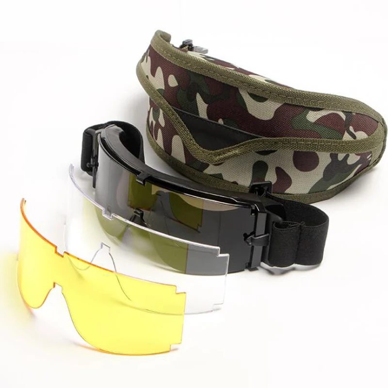 X800 gafas tácticas a prueba de balas, viento y arena - imagen 2