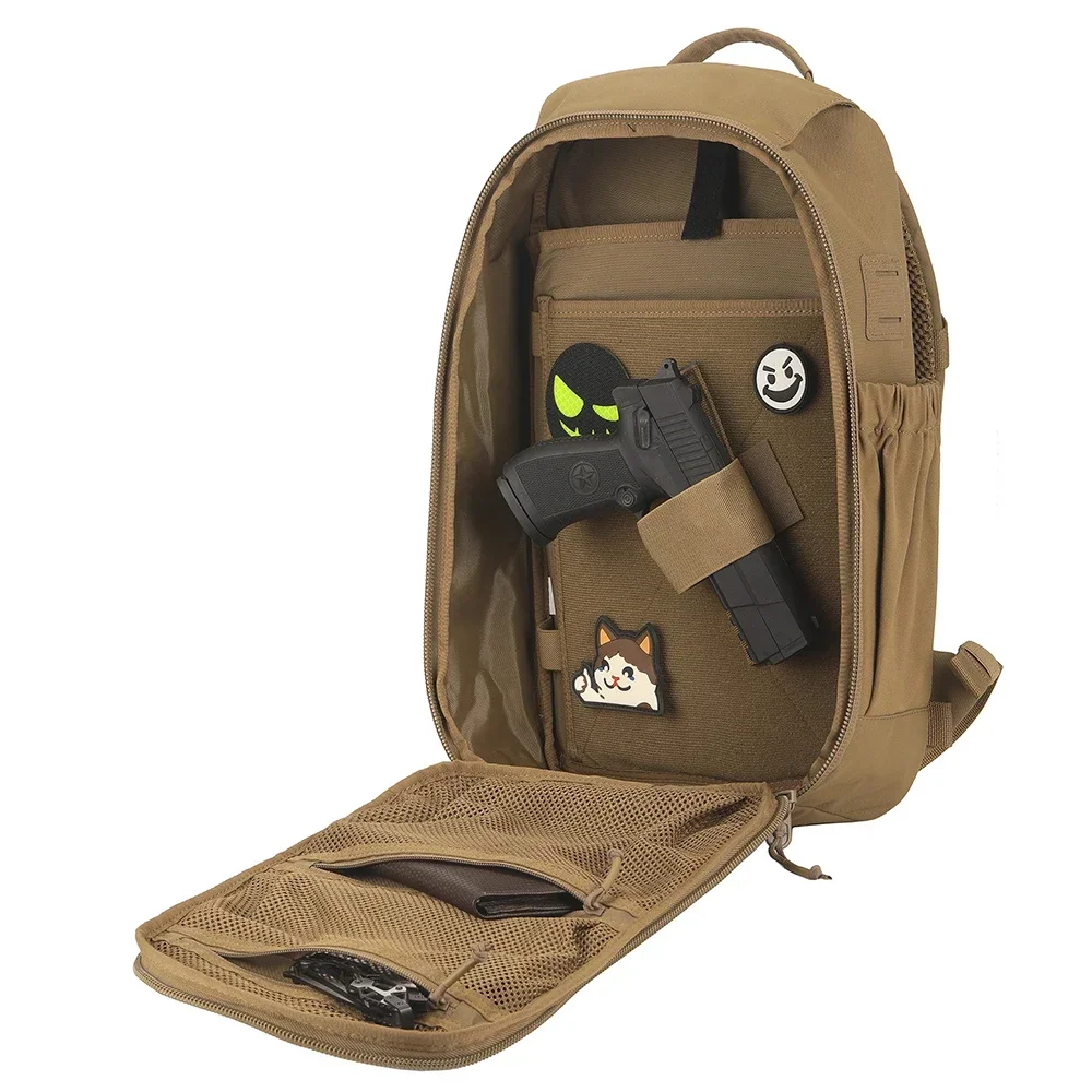 SINAIRSOFT Mochila táctica de nailon ripstop multifuncional EDC - imagen 5