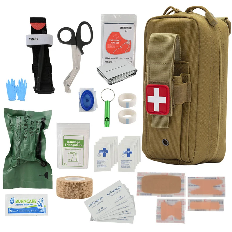 Botiquín de primeros auxilios táctico en bolsa de emergencia - imagen 5