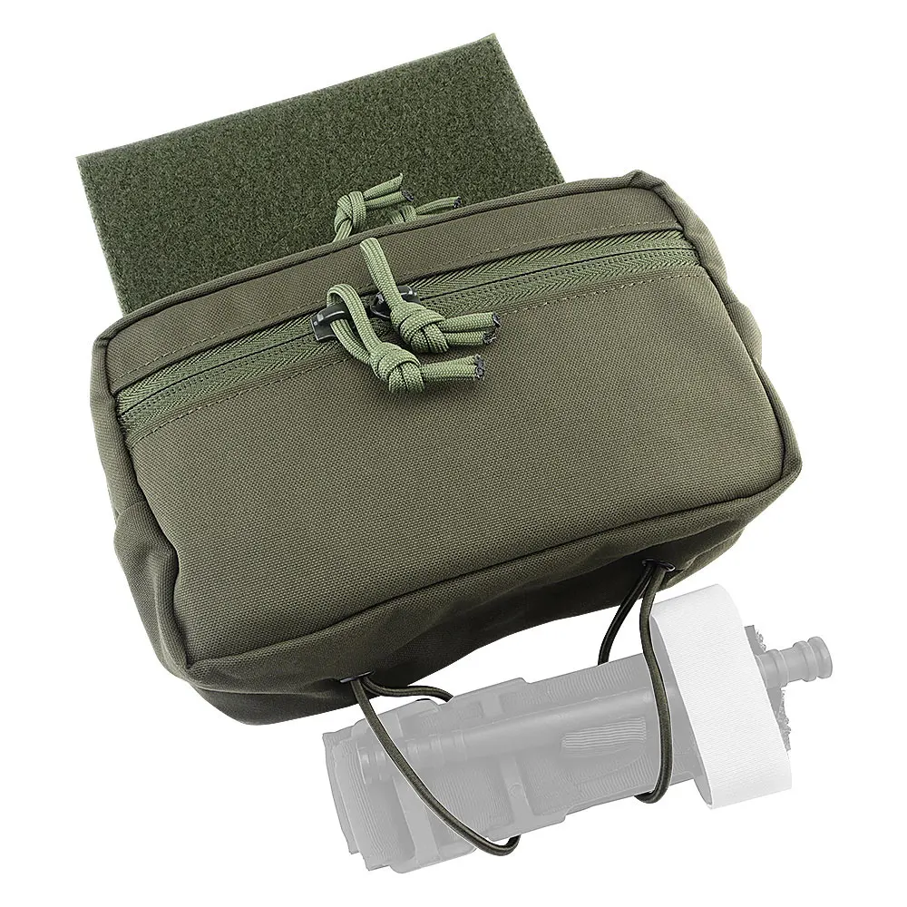 Bolsa táctica MOLLE MK4 para pechera con doble cremallera rápida - imagen 2