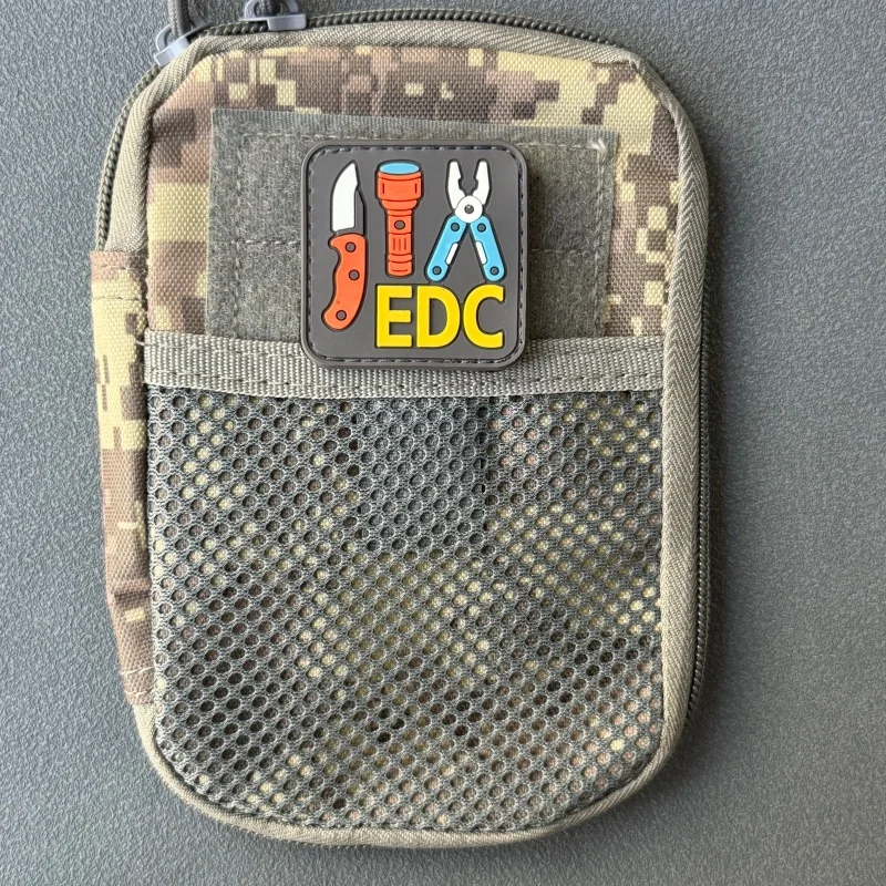 EDC Tools Parche táctico moral PVC con velcro para mochila - imagen 5