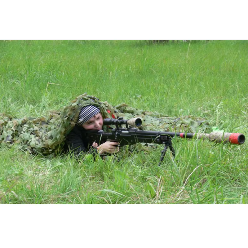 Red camuflaje woodland táctica para caza y camping - imagen 2