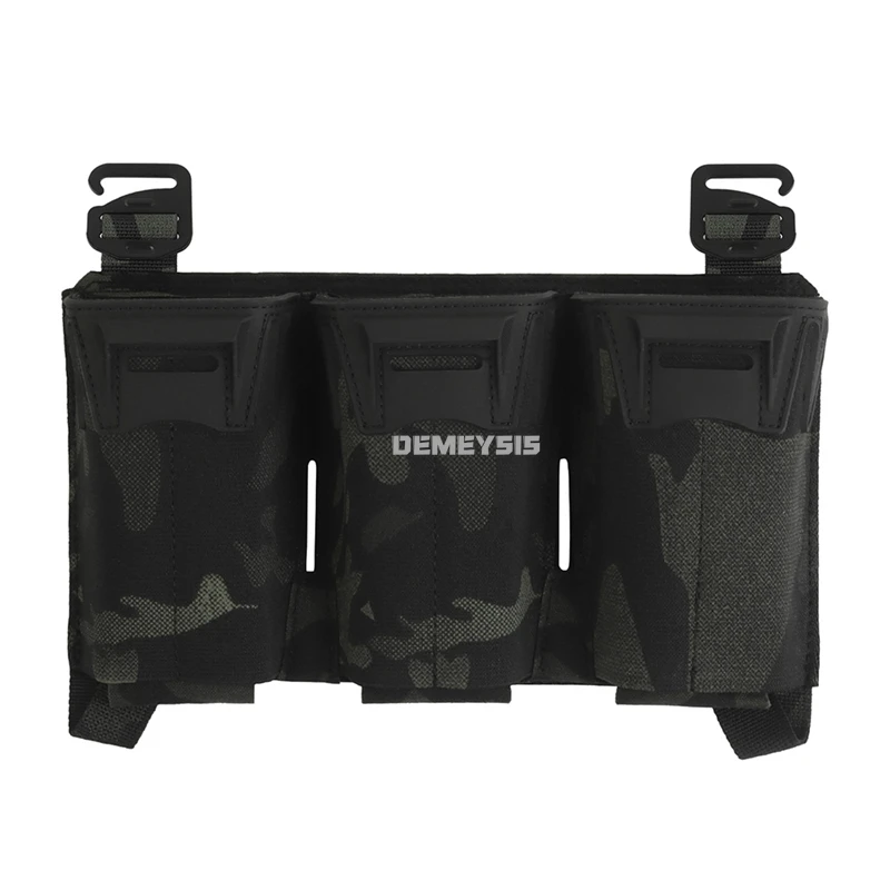 Portacargadores triple MOLLE chaleco táctico 9mm/5.56 - imagen 5
