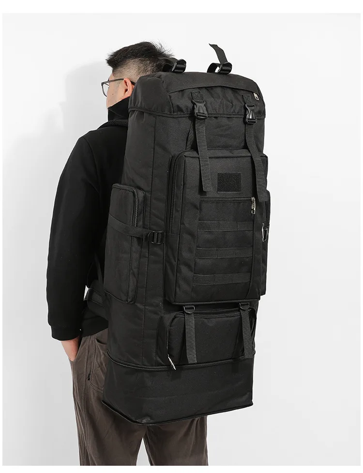 Mochila táctica impermeable expandible para caza montaña y camping - imagen 4